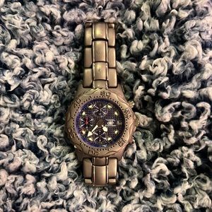 Solid titanium Fossil watch